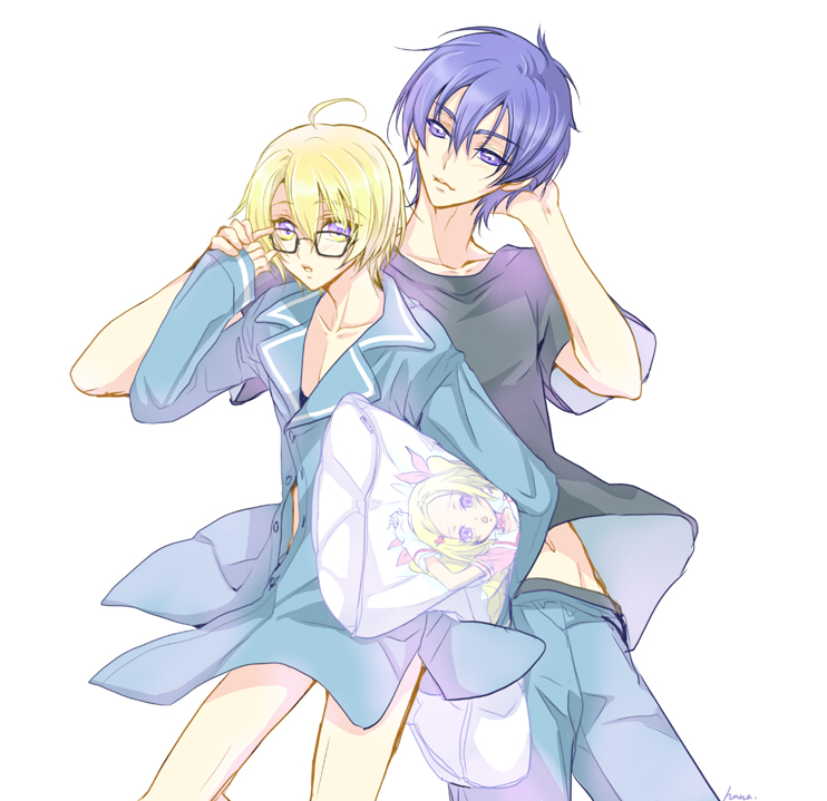 sena izumi, lala-lulu, and ichijou ryouma (love stage!!) drawn by hana_(kikilala)