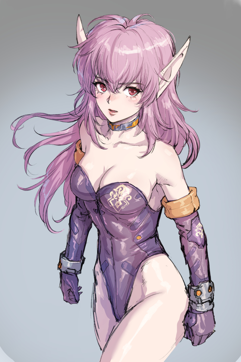 nei (phantasy star and 1 more) drawn by fujii_eishun