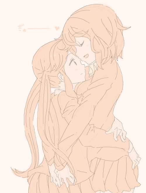 nakano azusa and hirasawa yui (k-on!) drawn by kuzu_kow