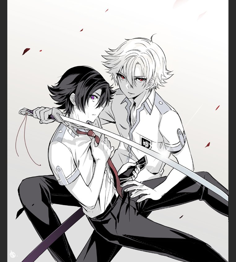 rean schwarzer (eiyuu densetsu and 2 more) drawn by sagara_riri