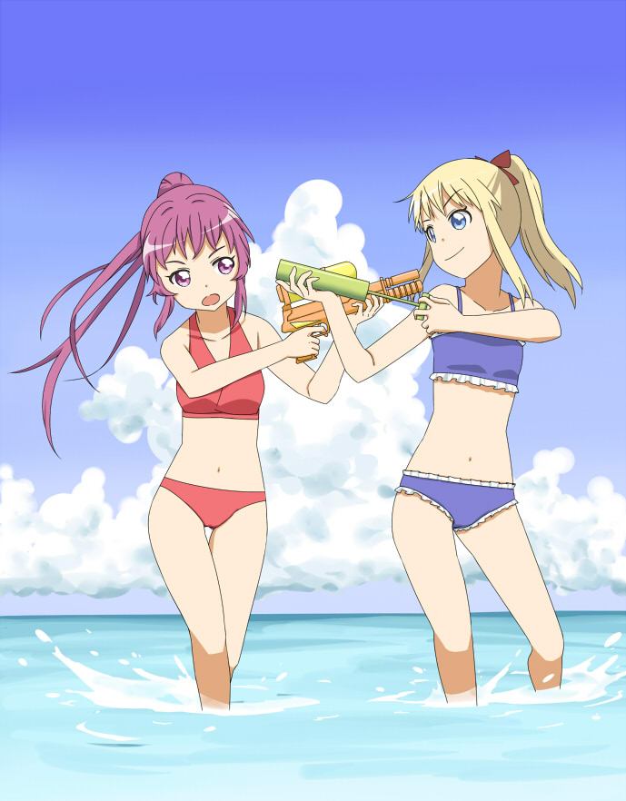 toshinou kyouko and sugiura ayano (yuruyuri) drawn by shikou_sakugo_(qqap9gt9k)