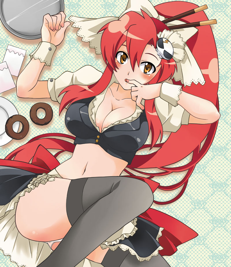 yoko littner (tengen toppa gurren lagann) drawn by suika_soda