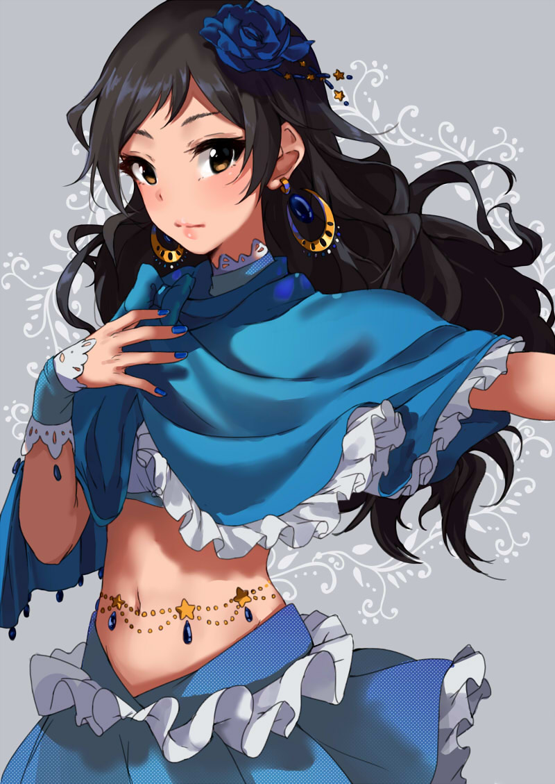 kitazawa shiho (idolmaster and 1 more) drawn by kurokin