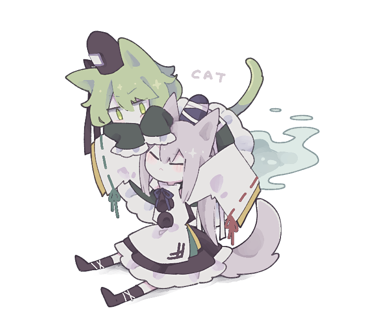 mononobe no futo and soga no tojiko (touhou) drawn by cosmicmind