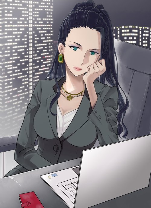 executive mishiro (idolmaster and 1 more) drawn by kawaizumi_pome