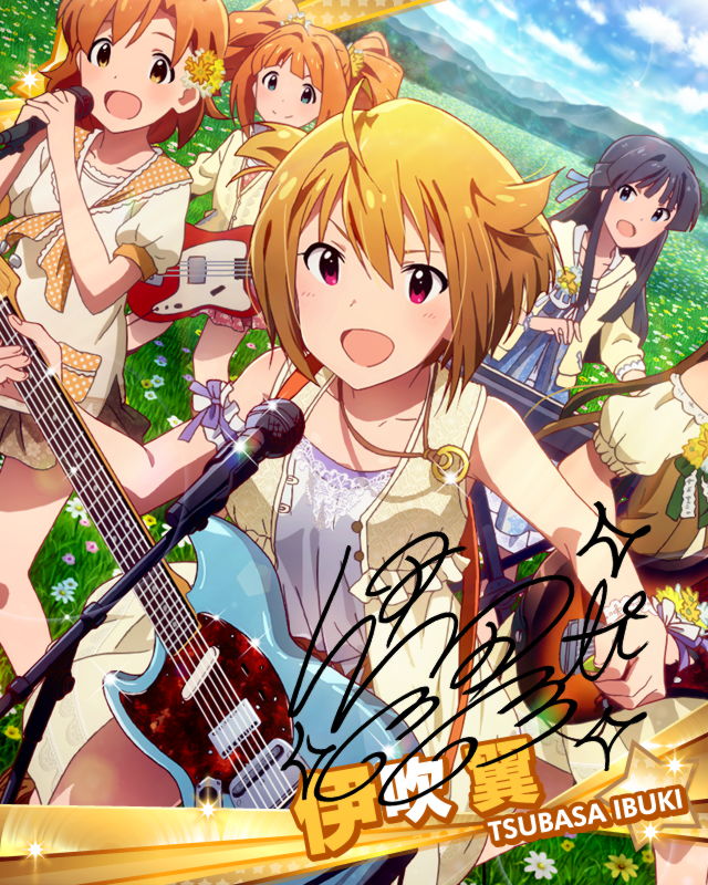takatsuki yayoi, ibuki tsubasa, mogami shizuka, tokoro megumi, and yabuki kana (idolmaster and 1 more)