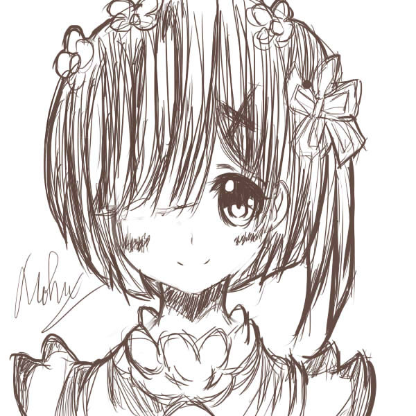 rem (re:zero kara hajimeru isekai seikatsu) drawn by mihotsubasa