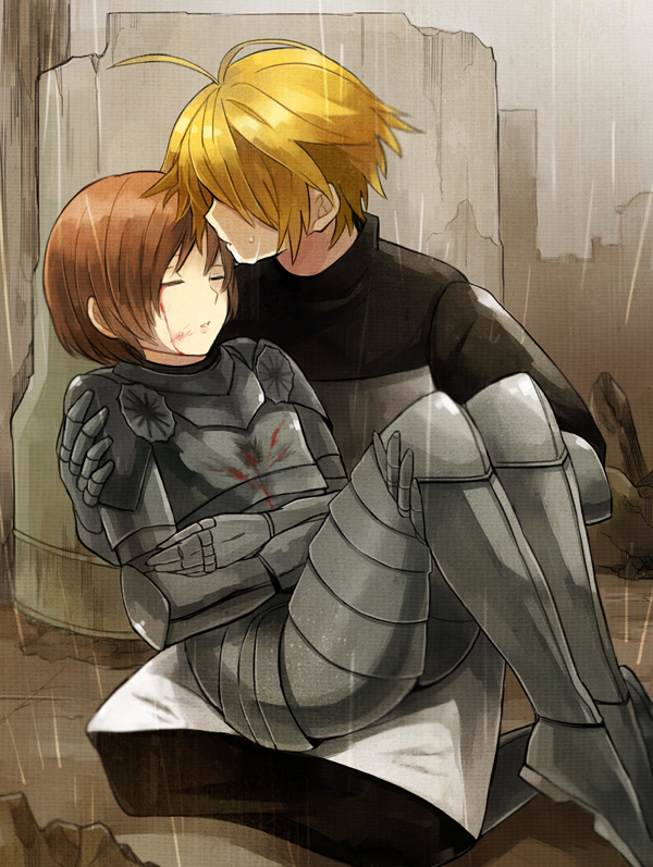 meliodas and liz (nanatsu no taizai) drawn by 310_(satopoppo)