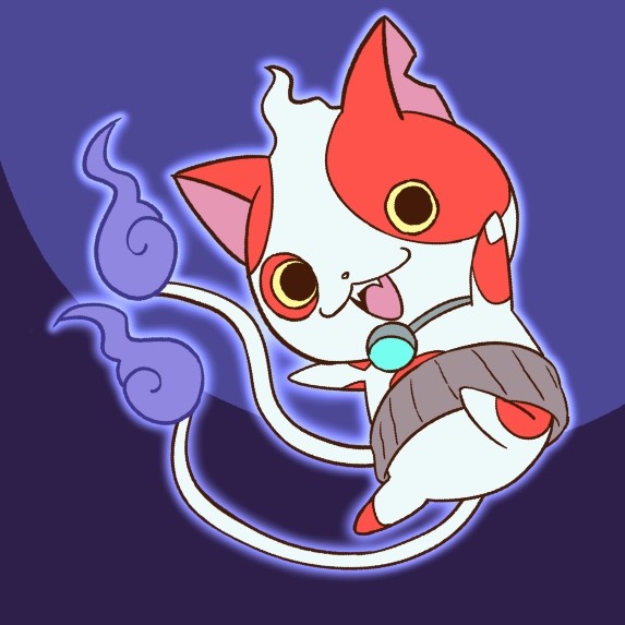 buchinyan (youkai watch and 1 more) drawn by chill_ykon