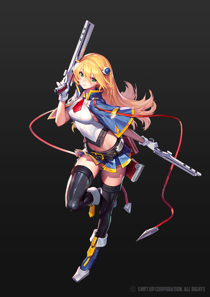 noel vermillion (blazblue and 1 more) drawn by punc_p