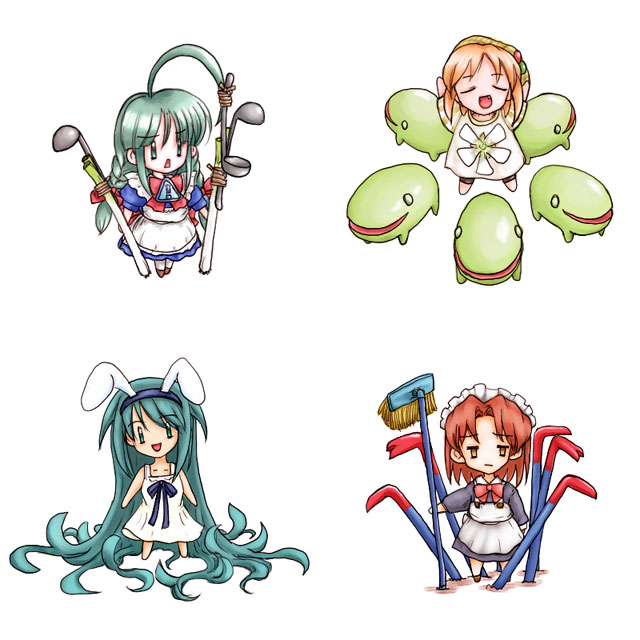 saya, me-tan, yamato suzuran, waha, and medoi (os-tan and 4 more)