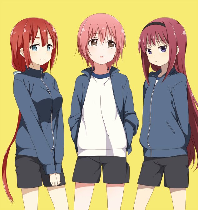 akemi homura, funami yui, and tougou mimori (mahou shoujo madoka magica and 3 more) drawn by shikou_sakugo_(qqap9gt9k)