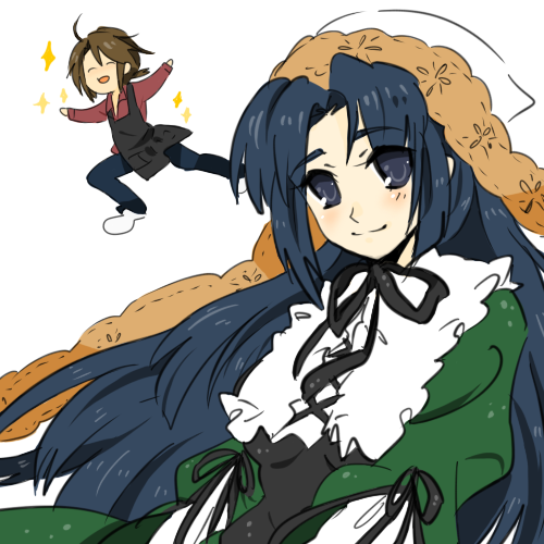 asakura ryoko, suiseiseki, koizumi itsuki, ono daisuke, enju, and 1 more (suzumiya haruhi no yuuutsu and 1 more) drawn by tashimo