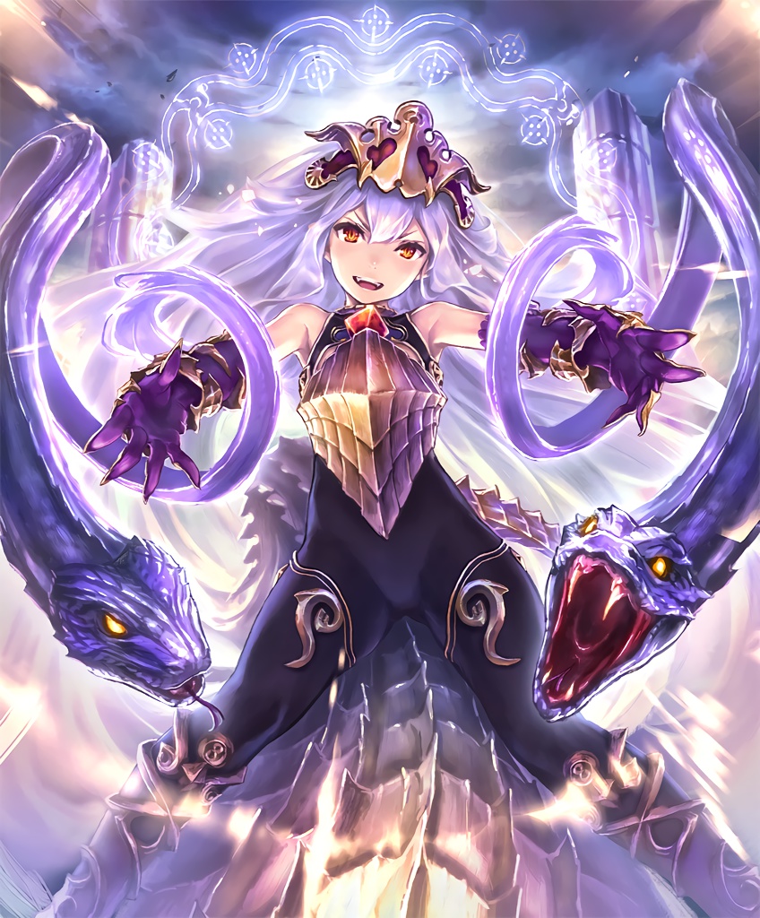 medusa (shingeki no bahamut and 1 more) drawn by hisakata_souji