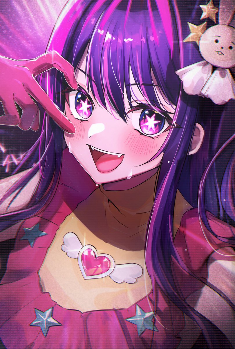 hoshino ai (oshi no ko) drawn by akai_ame