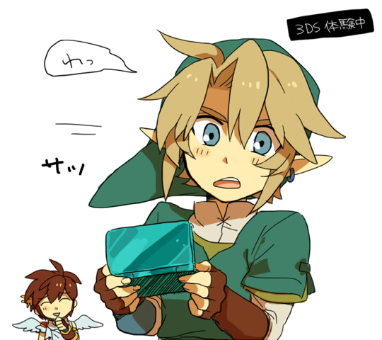 link and pit (the legend of zelda and 3 more)