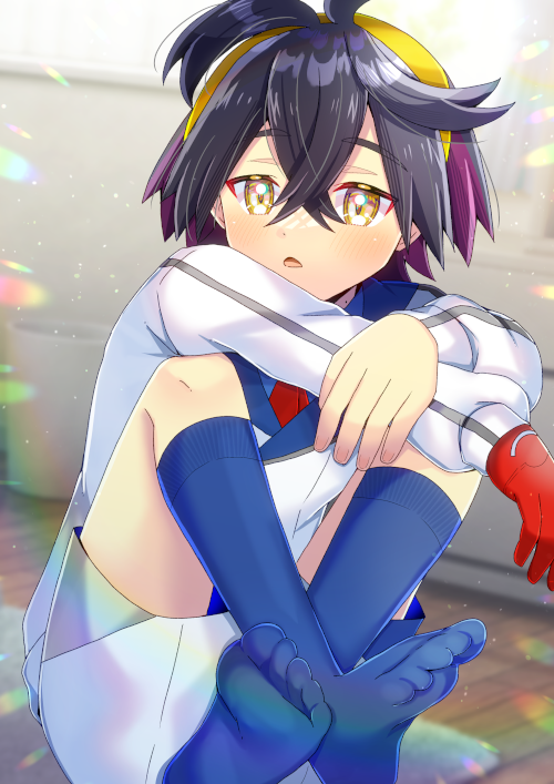 kieran (pokemon and 1 more) drawn by kou_hiyoyo