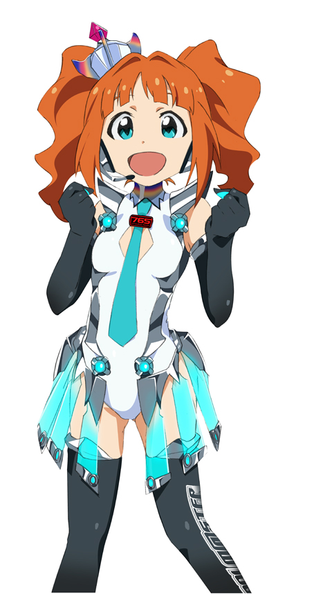 hatsune miku, takatsuki yayoi, and racing miku (idolmaster and 3 more) drawn by pori88