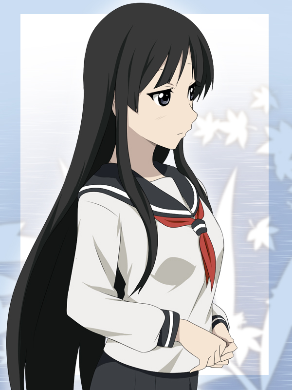 akiyama mio (k-on!) drawn by ikari_manatsu