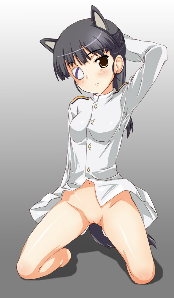 sakamoto mio (world witches series and 1 more) drawn by testa