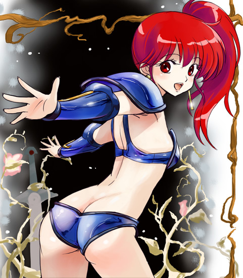 asagiri youko (genmu senki leda) drawn by haruyama_kazunori