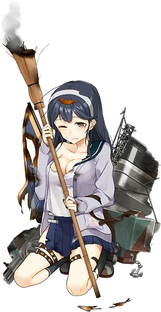 ushio kai ni and ushio (kantai collection) drawn by drew_(drew213g)