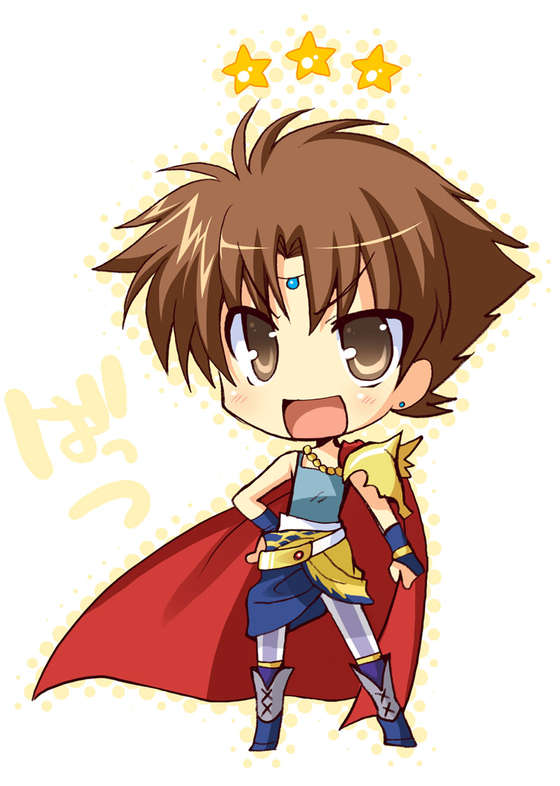 bartz klauser (final fantasy and 2 more) drawn by izumi_makoto