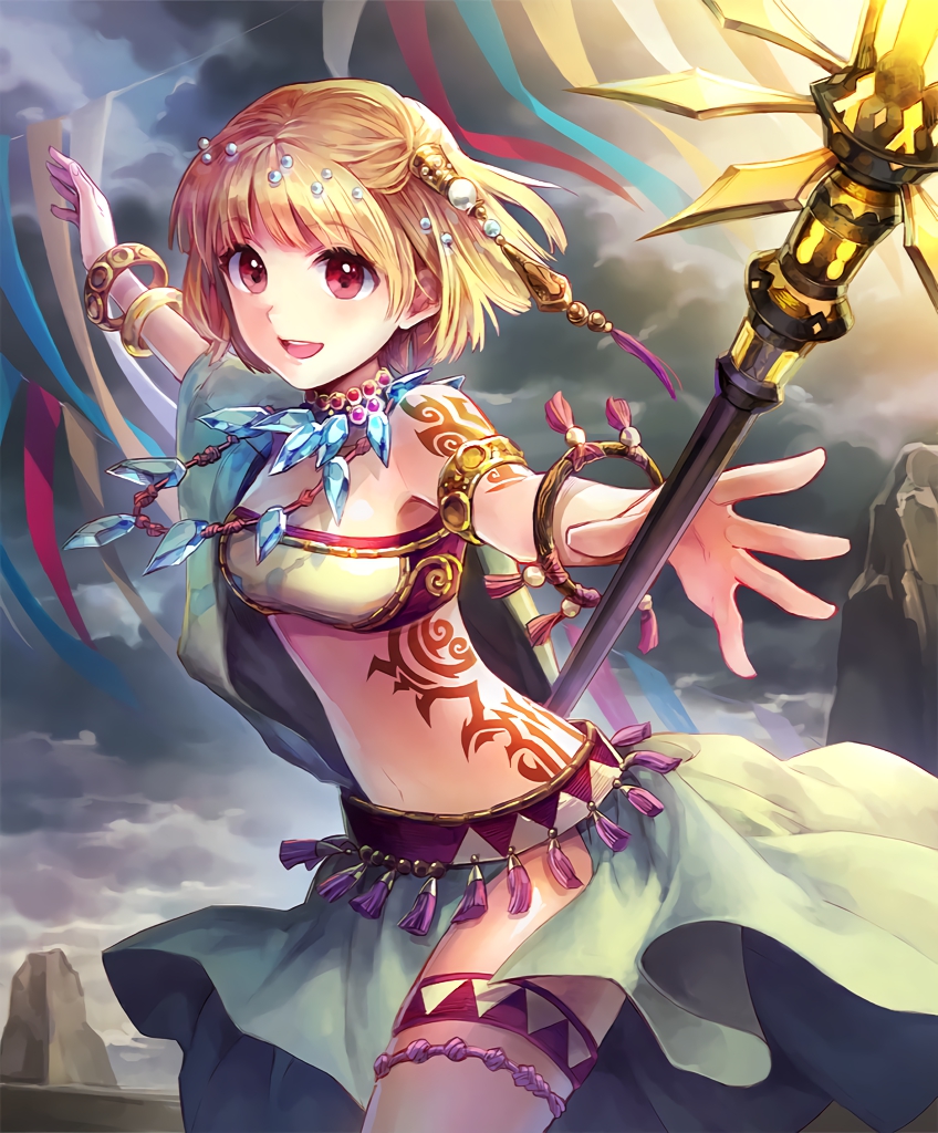 radiant shaman (shingeki no bahamut and 1 more)
