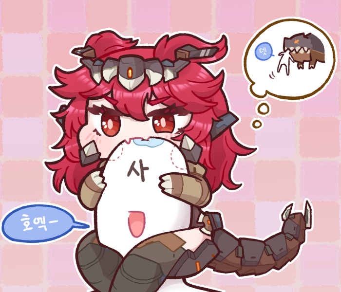 commander, tyrant, and tiny tyrant (last origin) drawn by bulga