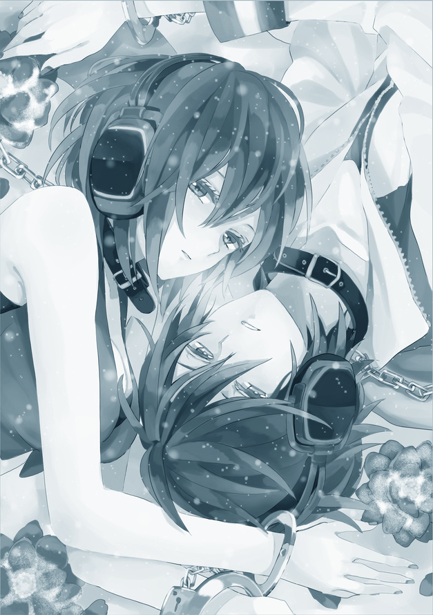 kaito and meiko (vocaloid) drawn by akiyoshi_(tama-pete)