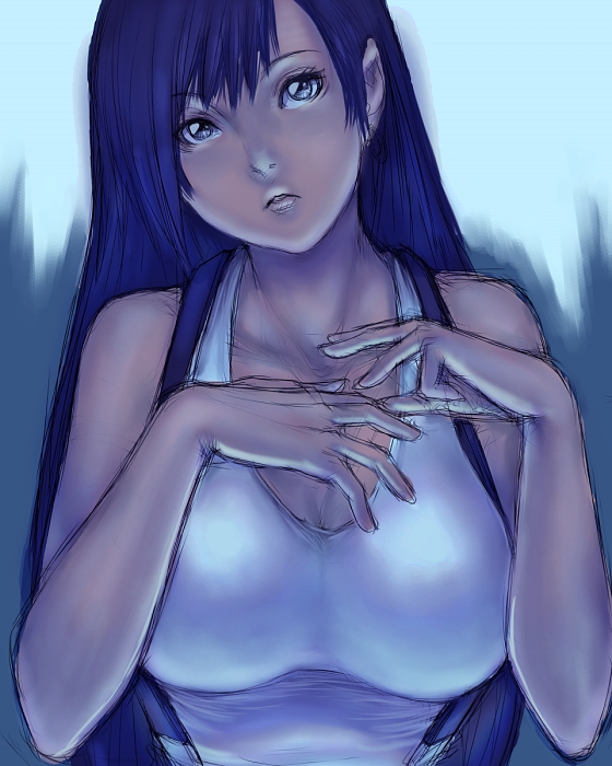 tifa lockhart (final fantasy and 1 more) drawn by fumio_(rsqkr)