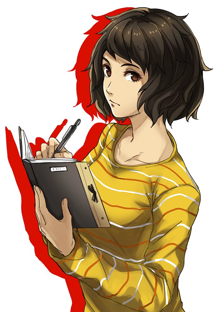 kawakami sadayo (persona and 1 more) drawn by kamu_(kamuuei)
