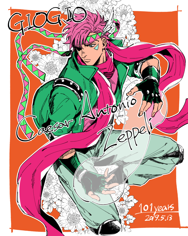 caesar anthonio zeppeli (jojo no kimyou na bouken and 1 more) drawn by kijinkutsu
