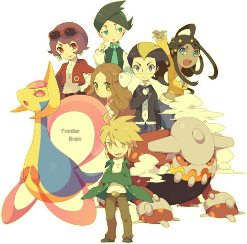 caitlin, cresselia, heatran, thorton, dahlia, and 3 more (pokemon and 2 more) drawn by kokemomo_sayakusa
