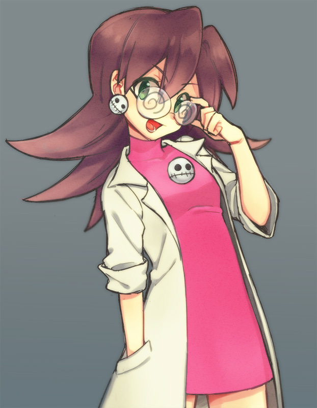 tron bonne (mega man and 1 more) drawn by hakuhatsu