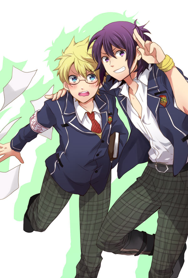 yuri lowell and flynn scifo (tales of and 1 more) drawn by morino_mizu