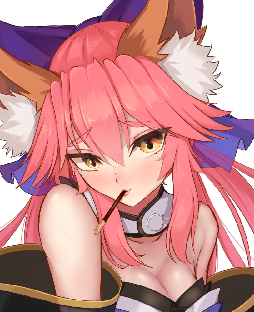 tamamo and tamamo no mae (fate and 1 more) drawn by kapi-san