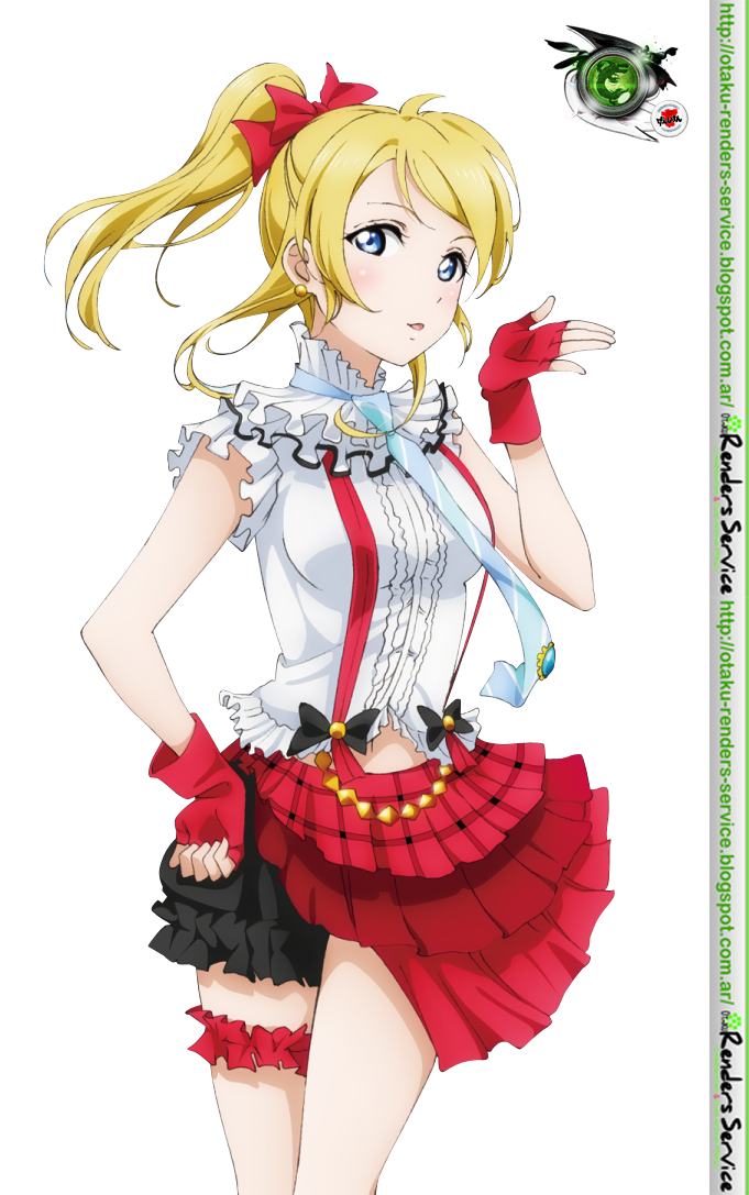 ayase eli (love live! and 1 more) drawn by ors_anime_renders