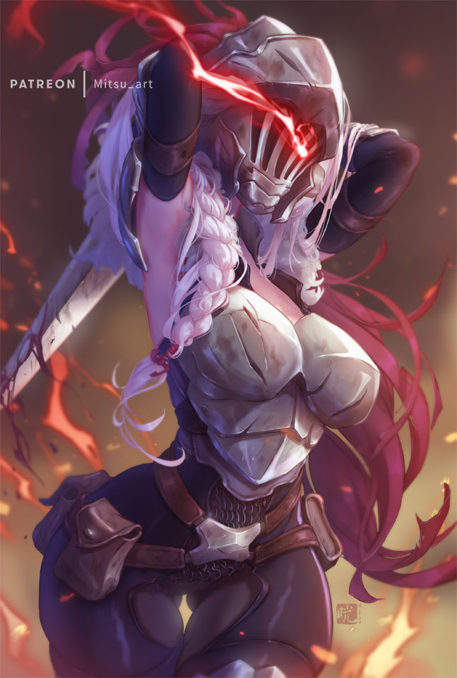 goblin slayer (goblin slayer!) drawn by mitsu_(mitsu_art)