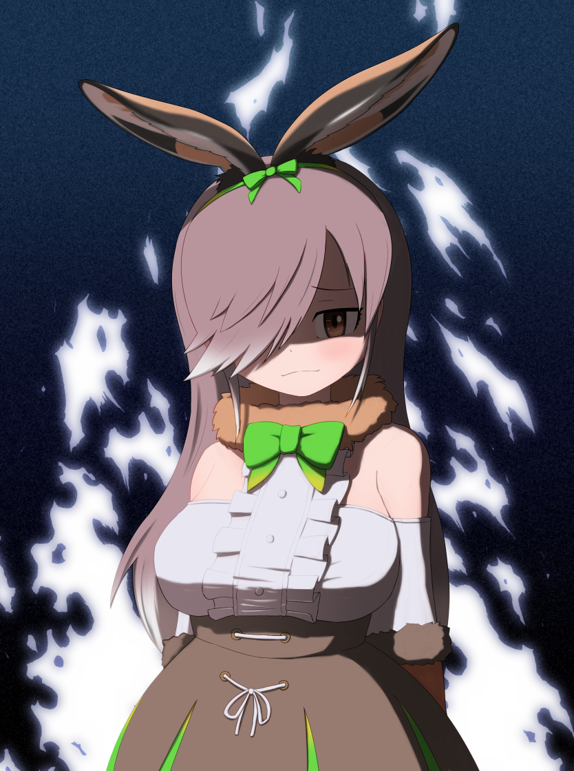 european hare (kemono friends) drawn by rest_in_muni