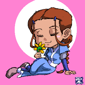 katara (avatar legends and 1 more) drawn by kazui_sakae