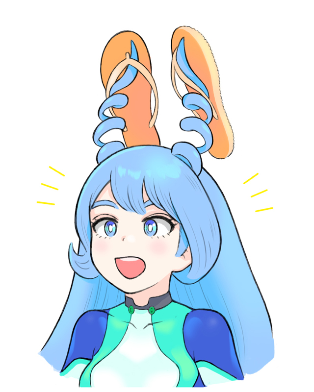hado nejire (boku no hero academia) drawn by shpo