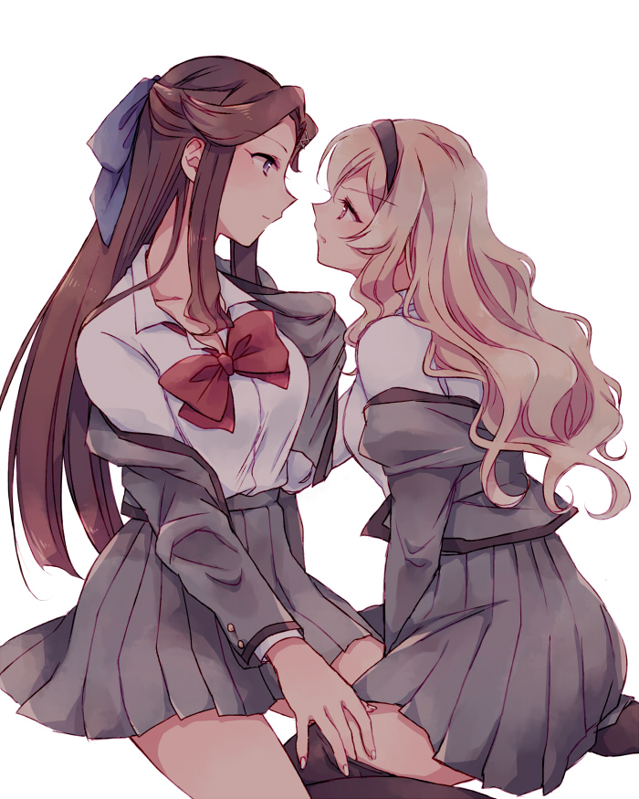 saijou claudine and tendou maya (shoujo kageki revue starlight) drawn by wato_(ko)