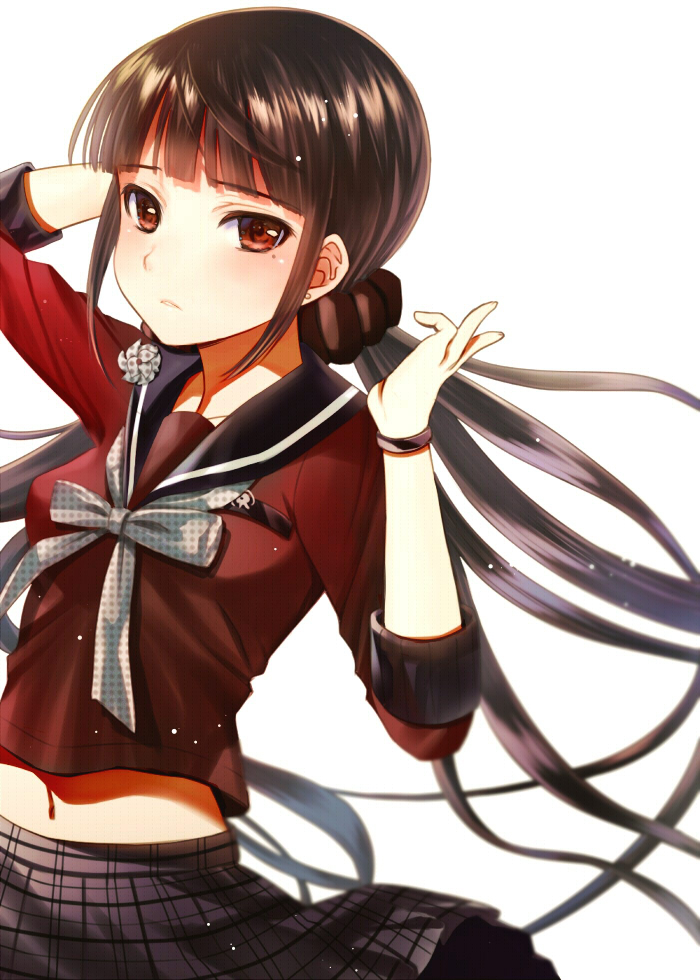 harukawa maki (danganronpa and 1 more) drawn by seiru_(prairie)