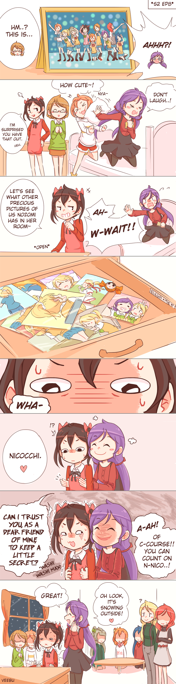 nishikino maki, tojo nozomi, sonoda umi, yazawa nico, ayase eli, and 4 more (love live! and 1 more) drawn by friedbun