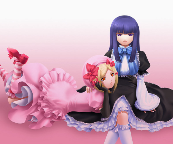 frederica bernkastel and lambdadelta (umineko no naku koro ni)