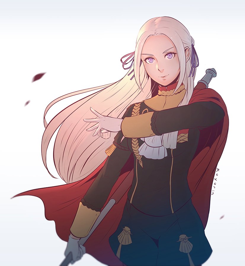 edelgard von hresvelg (fire emblem and 1 more) drawn by koyorin