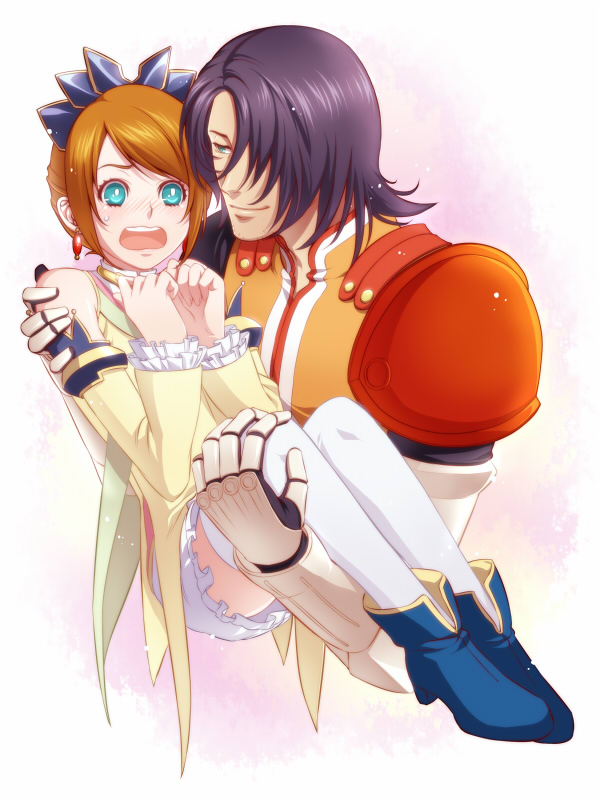 rita mordio and schwann oltorain (tales of and 1 more) drawn by kuren