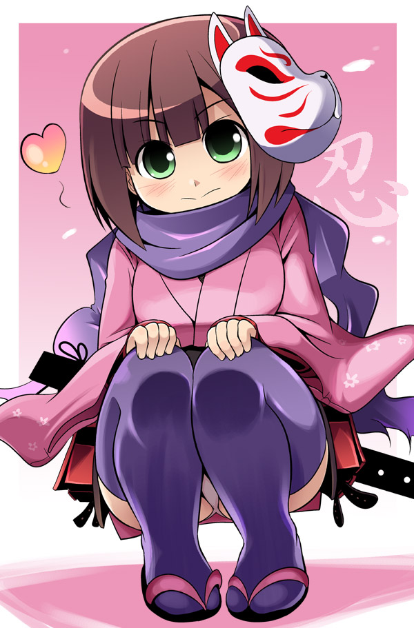 shinobi and shinobi 4 (sekaiju no meikyuu and 1 more) drawn by serebi_ryousangata