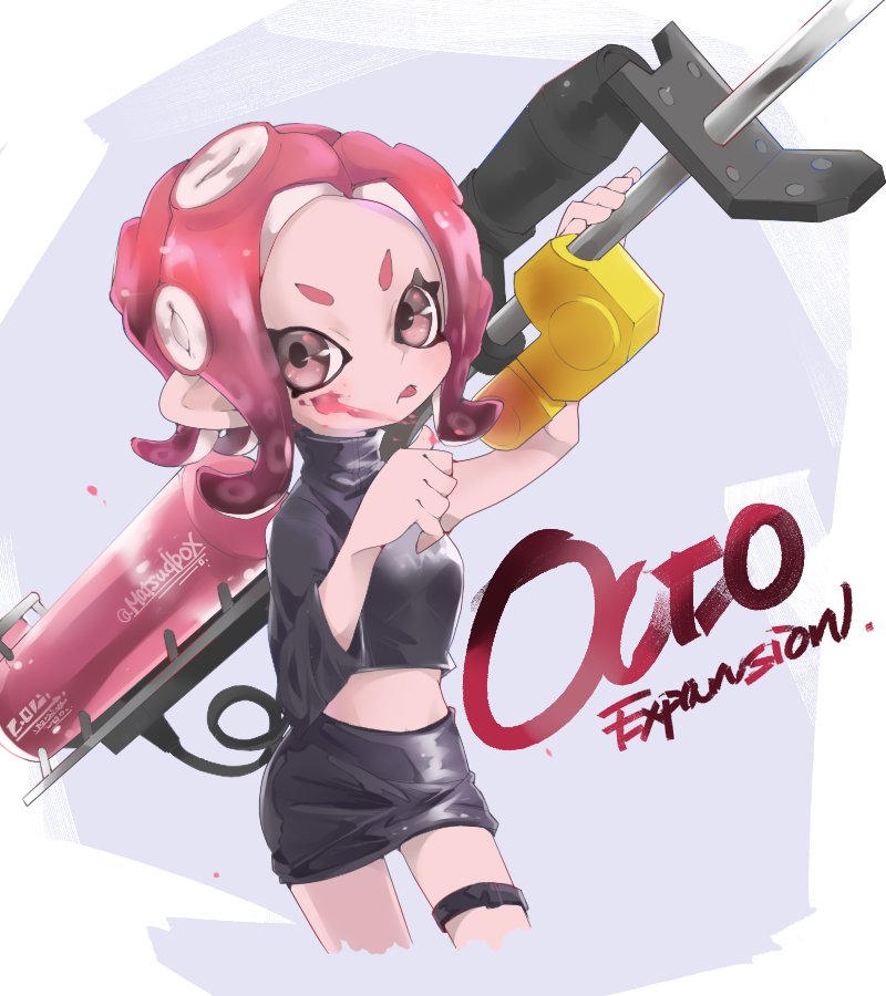 agent 8 (splatoon and 2 more) drawn by matsushita_(matsudbox)